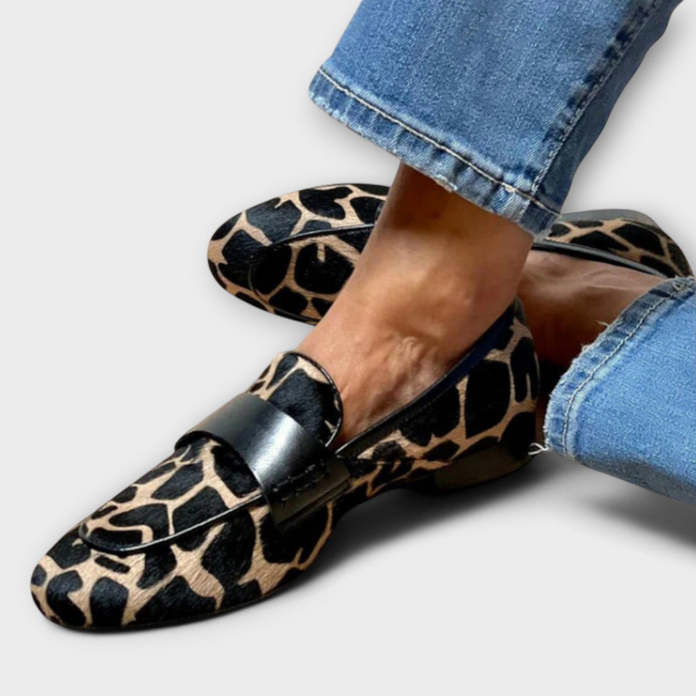 Sophia | Leopard Moccasin