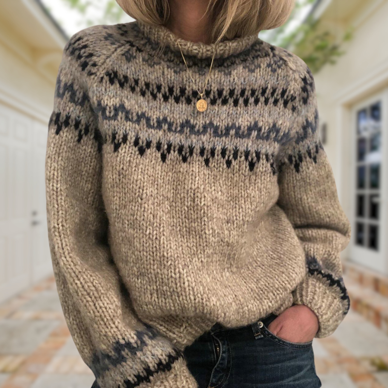 Ashley | Vintage Icelandic Wool Sweater