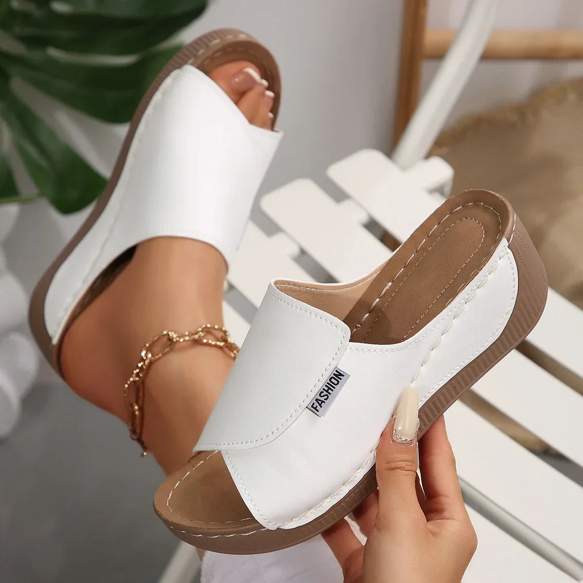 Selene | Orthopedic Wedge Heel Sandals