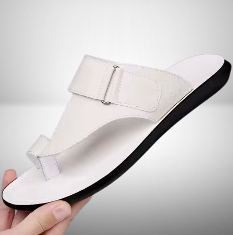 Callen Luxe | Bare Leather Sandals