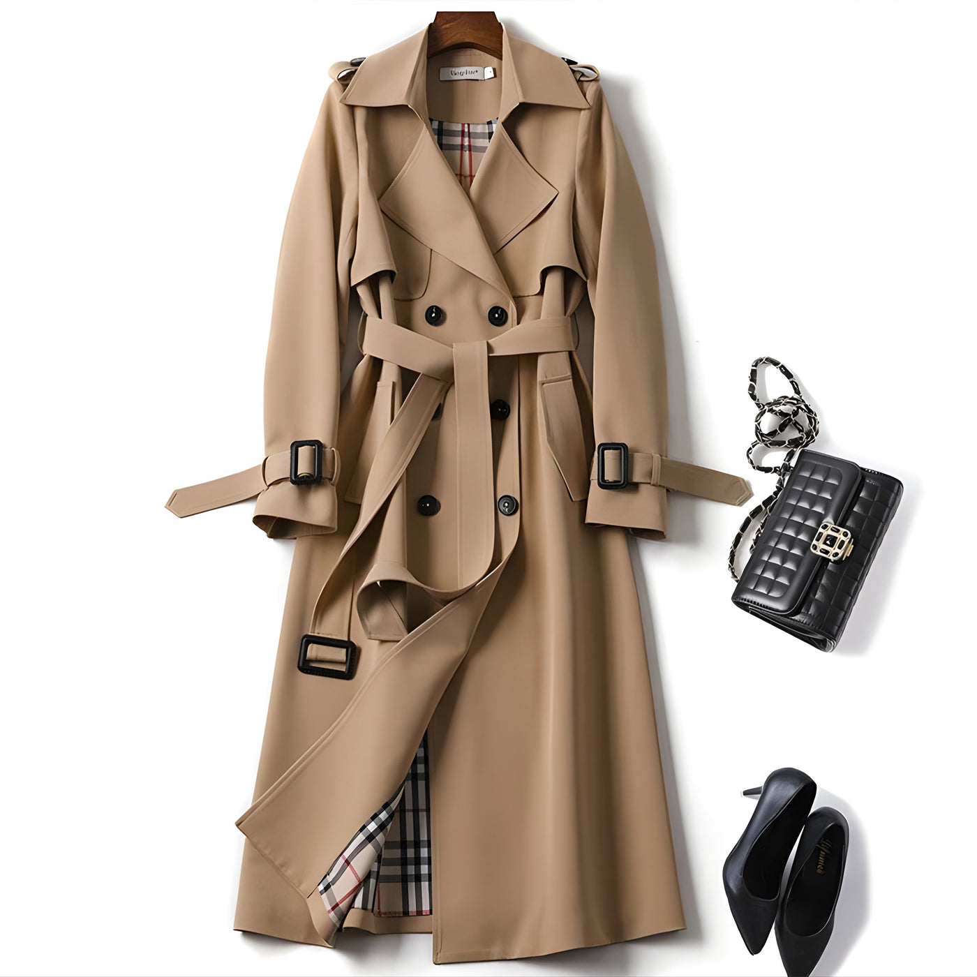 Genevieve | Elegant Trench Coat with Timeless Style