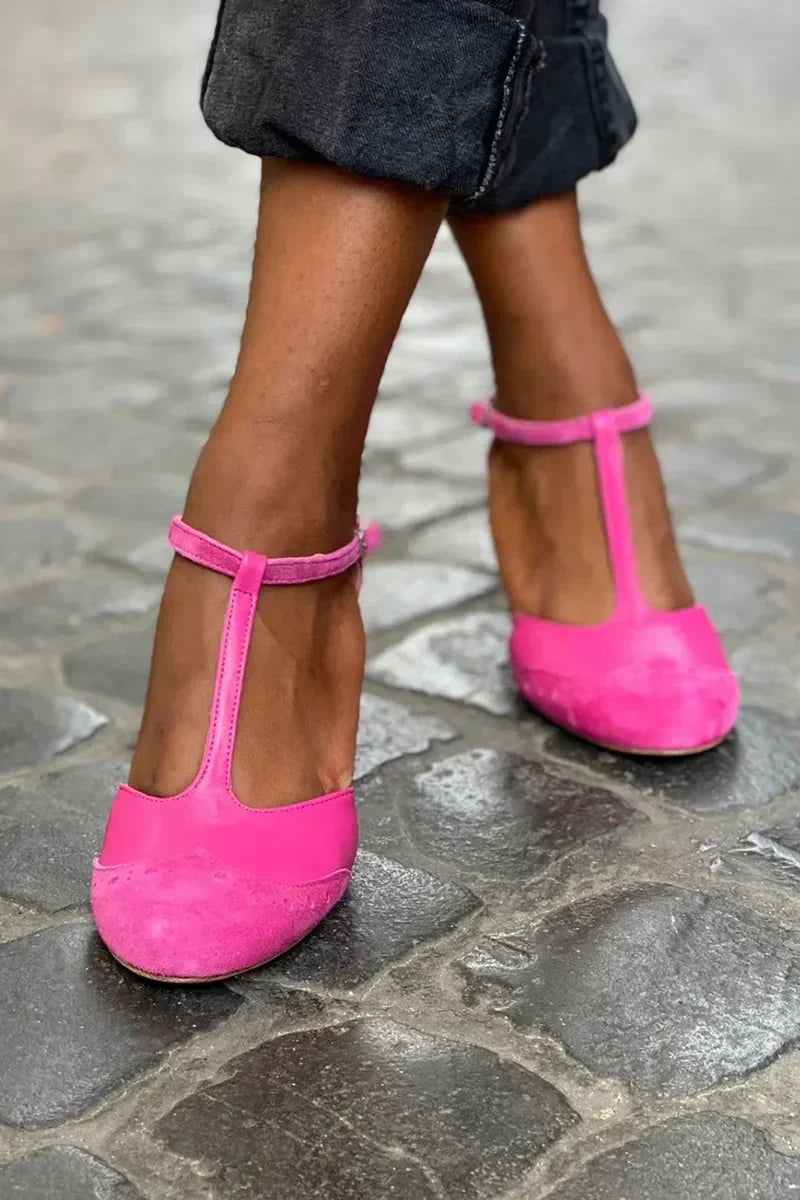 Dakota | Closed Sandal With T-Bar Strap