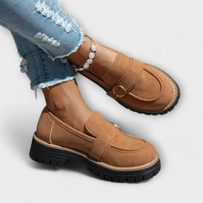 Sophia | Rounded Toe Casual Loafers