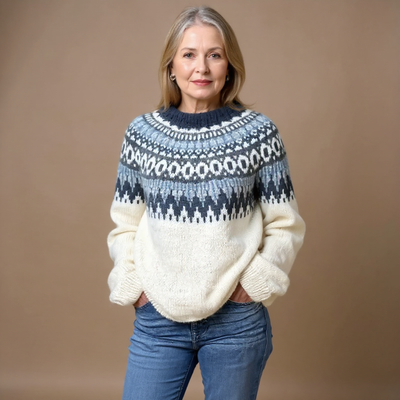 Maecey | Vintage Icelandic Wool Sweater